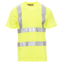 Dzeltens darba T-krekls AVENUE FLUO, 4XL izm PAYPER