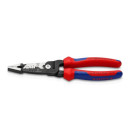 Vadu atdalītājs, KNIPEX, 13 72 200 ME SB, precīzi griezti profili, piemērots vadiem no 0.5 līdz 6 mm&sup2;, ergonomiskas rokturi.