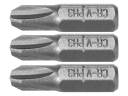 SCREWD BITS 1/4 25MM PH1, PH2, PH3 3PCS 65461 STHOR