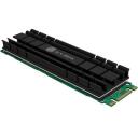 Raidsonic | ICY BOX | Siltuma uztvērēja komplekts M.2 SSD, IB-M2HS-701, 8g, Alumīnijs, Melns, Saderīgs ar PC/PS5
