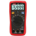 Uni-T UT133A rokas digitālais multimetrs, 600V, 10A, 60M&Omega;, 9.999mF, -40...1000&deg;C, diode tests, NCV, LCD apgaismojums