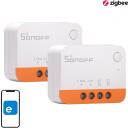 Sonoff ZBMINIL2 nutikas ZigBee mini l&uuml;liti, ZBMINIL2-2PACK, 100-240V ~ 50/60 Hz 6 A, Zigbee 3.0, 2 tk.