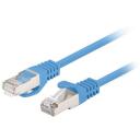 Lanberg Patchcord kaabel 1M 10-pakk fluke passed sinine, 26AWG, 5.7mm, CCA, PVC, 250MHz, 10Gb/s