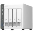 Qnap NAS хранилище башня TS-433-4G, ARM 4-ядерный Cortex-A55 2.0GHz, 4 ГБ памяти, 4 диска/отсека, 2 RJ45, 2 USB 2.0, 1 USB 3.2