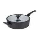 Russell Hobbs praepann RH01857EU7, 24cm, must, 7.3cm, kaanega, alumiinium, PFOA vaba, ergonoomiline k&auml;epide