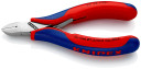 Elektronikas diognālais griezējs, KNIPEX, 77 12 115, 62 HRC, 115 mm, ergonomiski rokturi
