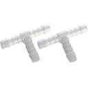 Gardena T-&Uuml;hendus 07300-20, 4mm, 2 tk, valge, plast