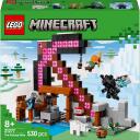 Lego Konstruktors Minecraft Cirtņa raktuves 21277, 530 gab., 8 g., plastmasa, sīkas detaļas