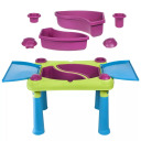 Vaikiškas žaidimų staliukas Creative Fun Table KETER 29184058732 79x56x50cm žalias/violetinis