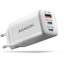 Axagon laadija ACU-DPQ65W 65W, 3x USB, 1x QC 30W, 2x PD 33W, toiteadapter, kiire laadimine, kaitse