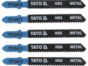 Zāģa Asmeņi 12Tpi 5gab. YT-3413 YATO