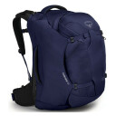 Seljakott Fairview 55, Osprey, 0843820122886, 55L, 1.9kg, 55x25x23cm, NIGHT JUNGLE BLUE