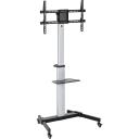 Sbox grīdas/mobilais statīvs LCD/LED televizoram FS-444, 37-86 collas, 50kg, 200x200-600x400, augstuma regulē&scaron;ana 1200-1600mm