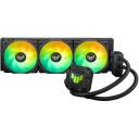 Asus TUF Gaming LC II 360 ARGB AiO &scaron;ķidrumu dzesē&scaron;anas sistēma 90RC00M1-M0UAY0, 3 ventilatori, 113.8 m&sup3;/h, 2000 RPM, alumīnijs