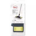 Floor Dusting Brush 25,8x10,5cm with 10 cloths 29,5x21,5cm 05012201 MERY