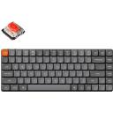 Клавиатура Keychron K3M-B1, 75% форм-фактор, 84 клавиши, RGB LED подсветка, Bluetooth 5.1, USB + RF беспроводная, низкий профиль