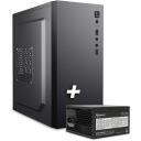 Sbox Datoru korpuss PCC-12 + PSU-400, 2x3,5 collas, 1x2,5 collas, 2x USB 2.0, HD audio, 4 PCI, GPU 250mm, CPU 140mm