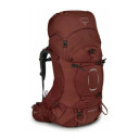 Mugursoma Aether 65, Osprey, 0843820199345, 65L, 2.2kg, 420D High Tenacity Bluesign Nylon, ACORN RED