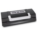 Vakuuminis pakavimo aparatas 110 W temperatūros kontrolė LED ekranas 30 cm plotis HC 170 Juodas nerūdijantis plienas 01358 Caso