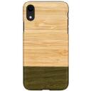 Man&Wood Tagasi kate M7643B, 6.1, Roheline, Apple iPhone XR, looduslik puit, pol&uuml;karbonaat