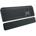 Logitech Klaviatūra MX Keys S 920-011589 Bevielis, Bluetooth, QWERTY, LED ap&scaron;vietimas, Graphite, USB Type-C įkrovimas