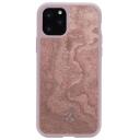 Woodcessories Bumper Case iPhone 11 Pro STO060, 5.8'', sarkans, akmens, silikona rāmis, induktīvā uzlāde