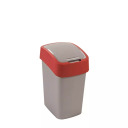 Prügikast Curver Flip Bin 25L hall/punane 0802171547 47 x 34 x 26 cm 25L