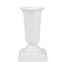 Form Plastic Hauavase 4312019, 26.7 cm, 13 cm, valge v&auml;rv, vaas jalal