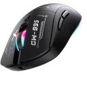 Onikuma CW953 m&auml;ngurihiir, CW935 Black, 800/1200/2400/3200/4800/12800 DPI, 6 nuppu, RGB taustvalgus, 500 mAh aku