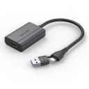 Vention HDMI į USB-C/A adapteris ACYHB 1 HDMI, 1 USB-C, 1 USB 2.0, 0.15m, 1080P@60Hz, HD kokybė