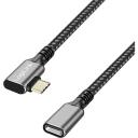 Logilink USB-C pagarinātājs CUA0112, 2m, līdz 5 Gbps, alumīnija korpuss, 100W uzlāde