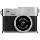 Easypix Mini kamera 12012, 2 MP, Full HD 1080p, 0.96'' ekranas, USB-C, 8 GB microSD, 18 g, retro dizainas