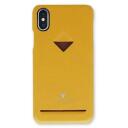 VixFox Maciņ&scaron; CSBS-iPh-XS-yellow, 5.8'', dzeltens, saderīgs ar Apple iPhone XS/X, vegāna āda, neslīdo&scaron;a virsma