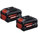 Bosch Professional 1600A0373D, 2x EXBA18V-80 T&ouml;&ouml;riista aku, 18V, 8.0Ah, 1035g, Laetav, 5-LED ekraan