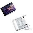Asus ROG RYUO IV 360 ARGB balts, 90RC01N2-B0EAY0, 12 cm, 3 ventilatori, 2200 RPM, 56,66 CFM, AMOLED displejs