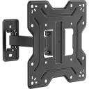 Sbox LCD-421, sienas stiprinājums, LCD-421, 23''&ndash;43''/58&ndash;109cm, 30kg, 100x100&ndash;200x200, +90&deg;/-90&deg;, melna