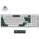 Keychron Q5H-P1 клавиатура, беспроводная, RGB LED, 1000 Гц, 2.4 ГГц, Bluetooth 5.2, алюминий, ISO, 4000 мАч, 1.8 м