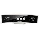 Blaupunkt Laikrodis radijas CR12WH, FM, 10 stočių, 433 MHz i&scaron;orinis temperatūros jutiklis, LCD ekranas