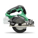 Bezvadu apļveida zāģis, HIKOKI, C1805DAW2Z, 18 V, 125 mm, bezsuku motors, dziļā griešana, ātra bremze