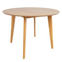 Ēdamistabas komplekts ROXBY apaļš galds, 4 krēsli, ozols AC915171 Allit
