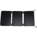 Denver Saules panelis SOP-10200 117250200000, 20 W, USB-A 5V-3A, QC3.0, DC 5-18V, salokāms, monokristālisks silīcijs