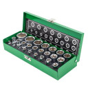 Muciņu komplekts ROCKFORCE RF-50121G 25gab 1/2", 1/4", 4-32mm