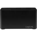 Logilink Mini-doks CR0046, 3x USB 3.0 Type-A, SD, microSD, M2, MS, CF, 5 Gbit/s, Plug-and-play