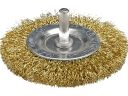Diskveida birste urbjmašīnai Ø100mm, misiņa sari VOREL