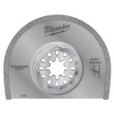 &Scaron;UVOJUMA TĪRĪ&Scaron;ANAS UN SKRĀPJU ASMEŅI, GROUT REMOVAL DIAMOND BLADE 75X1,2MM - 1PC, 48906052 MILWAUKEE