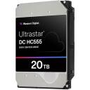 Western Digital HDD 0B47749 20TB 7200RPM 12Gbit/s 512MB Ultrastar DC HC555, 3.5", CMR, 5 лет гарантии