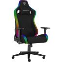 Genesis Trit 660 RGB spēļu krēsls NFG-2247, 129-136cm, 20.5kg, 5 ritentiņi, 2D regulējami roku balsti, ergonomisks, atzveltne
