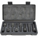 Antgalių komplektas, TORX 8 vnt., BLACK LINE,, AW38781BL AWTOOLS