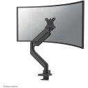 Neomounts stalo laikiklis DS70PLUS-450BL1 17-49" 18 kg, dujų spyruoklės auk&scaron;čio reguliavimas, 180&deg; sustojimas, juodas