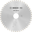 Koka ripzāģa asmens, 165 mm, 48 zobi, 2608641175, BOSCH